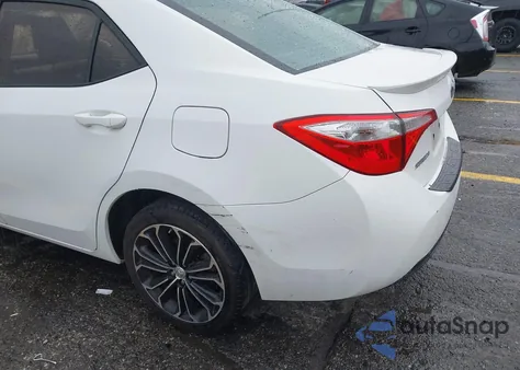 2015 Toyota Corolla S Plus from USA, damaged, VIN 5YFBURHE3FP257489